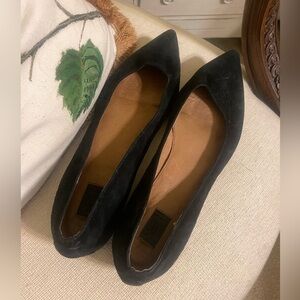 Chic Black Suede Women's Loafers